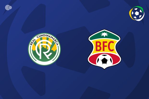 Escudos de Barranquilla FC y Real Cundinamarca para la previa del partido del Torneo BetPlay.