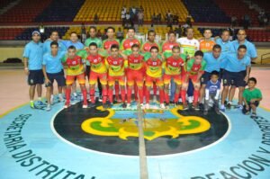 Equipo Barranquilla Futsal en una fotografía de archivo de mayo de 2013; no corresponde a la preselección Atlántico 2026