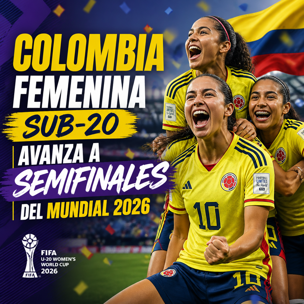 Selección Colombia Femenina Sub-20 celebra su histórica campaña y el tercer puesto mundial tras vencer a Italia por penales.