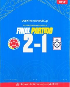 Selección Colombia Sub-17 venció 2-1 a Corea del Sur en la UEFA Friendship Cup.