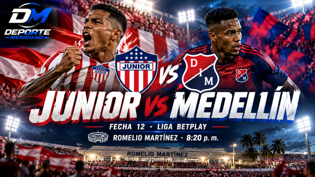 Junior de Barranquilla afronta una fecha clave de la Liga BetPlay II-2026.