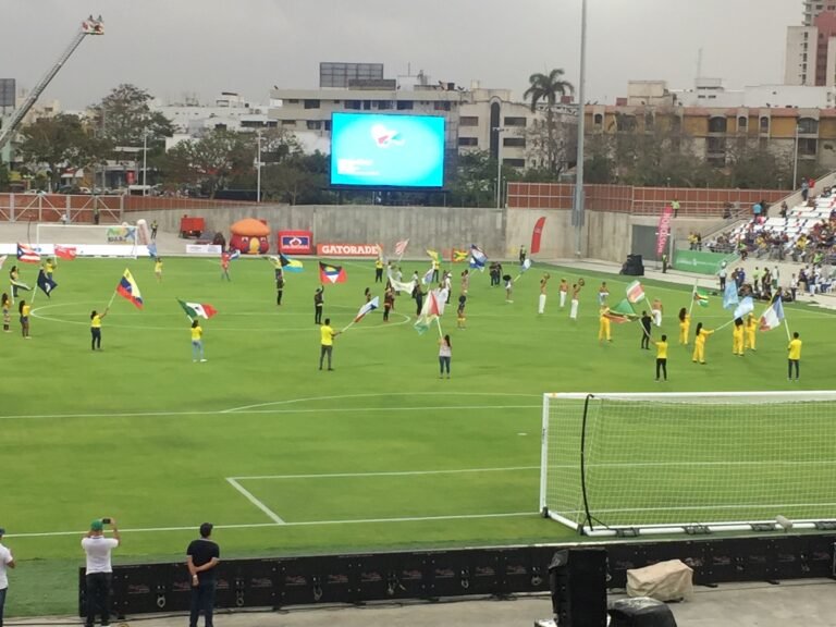 Vista real del estadio Romelio Martínez de Barranquilla en 2018, imagen de archivo
