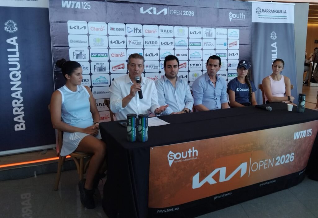 Rueda de prensa del torneo WTA 125 Barranquilla Open 2026