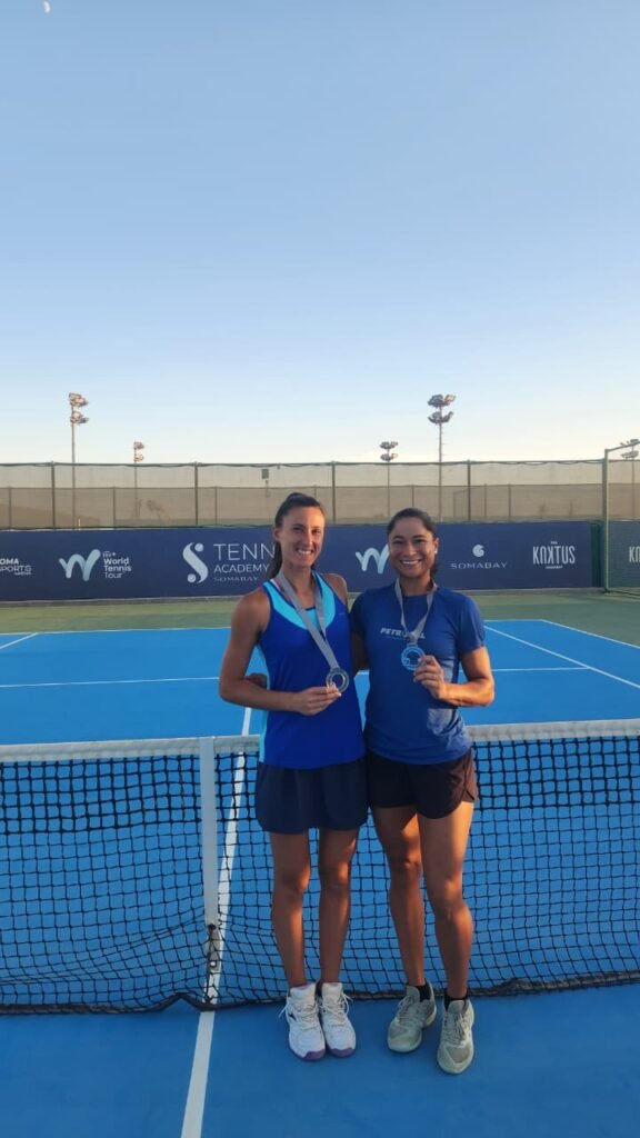 María Fernanda Herazo brilla en el tenis y celebra su subcampeonato en el W35 de Hurghada!