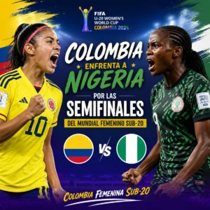 Colombia Femenina Sub-20 frente a Nigeria