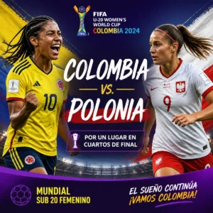 Colombia enfrenta a Polonia en el Mundial Femenino Sub-20
