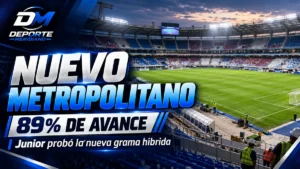 Obras del estadio Metropolitano de Barranquilla
