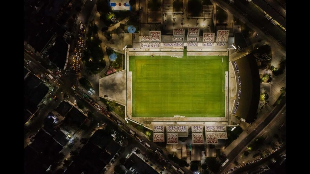 Estadio Romelio Martínez de Barranquilla, escenario del partido de Junior ante Independiente Medellín