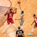 Stephen Curry durante el Juego de Estrellas de la NBA de 2022.