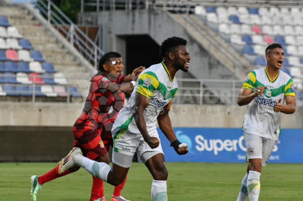 Acción de Barranquilla FC ante Deportes Quindío, octubre de 2026. Foto: galería oficial DIMAYOR.