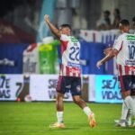 Celebración rojiblanca de Junior de Barranquilla. Fotografía Junior de Barranquilla.