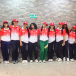 Grupo con uniformes de CODEBA. Imagen suministrada para la cobertura de los Intercolegiados del Atlántico.