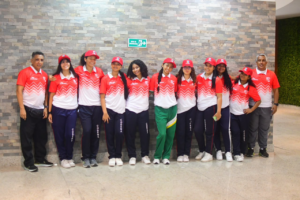 Grupo con uniformes de CODEBA. Imagen suministrada para la cobertura de los Intercolegiados del Atlántico.
