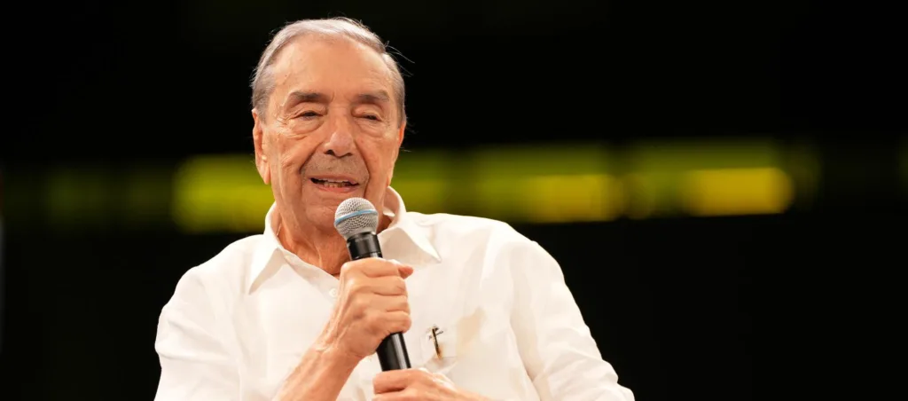Fuad Char durante el Caribe Biz Forum 2026. Foto: Cámara de Comercio de Barranquilla, difundida por Zona Cero.