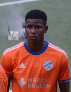 Yerson Mosquera con FC Cincinnati, mayo de 2023. Foto de archivo: Hayden Schiff, CC BY 2.0; no corresponde al partido con Watford.
