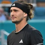 Retrato de Alexander Zverev durante el Miami Open de marzo de 2026