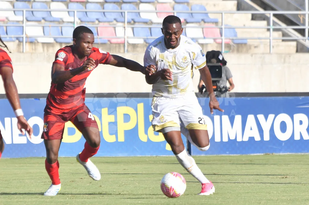 Acción de Barranquilla FC ante Tigres del 15 de octubre de 2026. Foto: galería oficial DIMAYOR; no corresponde al encuentro ante Envigado.