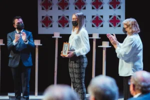 Alexia Putellas en un acto de 2021, fotografía de archivo