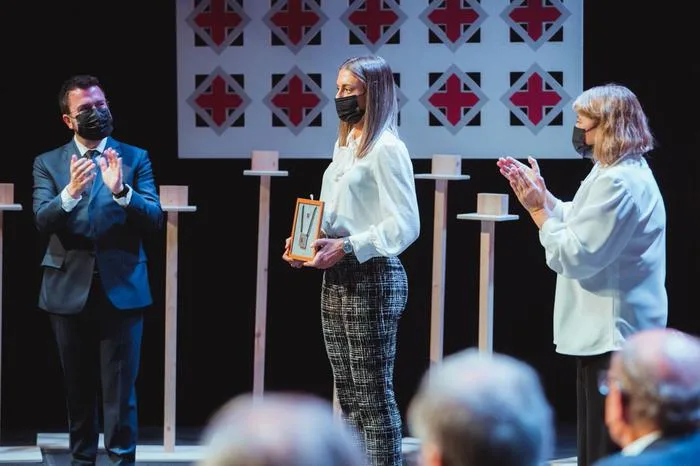 Alexia Putellas en un acto de 2021, fotografía de archivo
