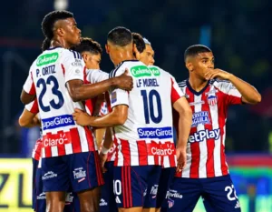 Jugadores de Junior en una fotografía de archivo del partido frente a Internacional de Bogotá en octubre de 2026. Foto: Junior FC, difundida por Diario Deportes.