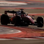Ferrari de Charles Leclerc en Austin, imagen del reporte oficial de Fórmula 1 sobre los entrenamientos del 23 de octubre de 2026.