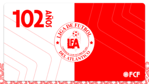 Imagen institucional de la Liga de Fútbol del Atlántico publicada por la Federación Colombiana de Fútbol.