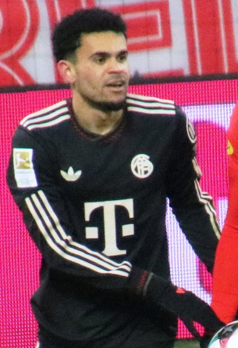 Luis Díaz con Bayern en enero de 2026; fotografía de archivo.