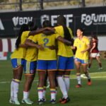 Selección Colombia Femenina en la imagen publicada por la FCF tras el triunfo ante Venezuela del 13 de octubre de 2026.