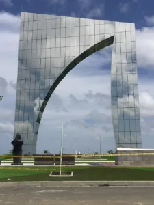 Ventana de Campeones de Barranquilla en septiembre de 2020; imagen de referencia del sector del recorrido, sin corredores de la edición 2026.